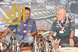 القهوة العربية في جناح المملكة تستقطب المشاركين في المؤتمر الكشفي العالمي