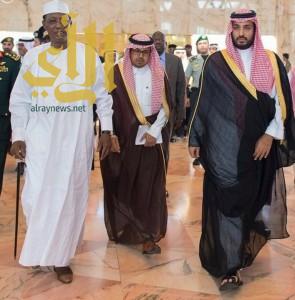 رئيس جمهورية تشاد يغادر الرياض
