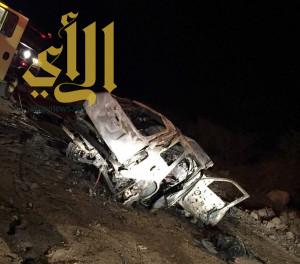 9 وفيات بحادث تصادم على طريق بيشه خميس مشيط
