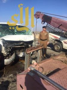 وفاة و9 إصابات بحادث مروري على مفرق أبو راكة بالباحة