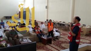 تدريب الهلال الأحمر بالباحة ينفذ ملتقى محافظة الحجره لسلامة المجتمع‏