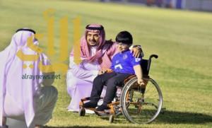 رئيس الهلال يستقبل أبناء جمعية الأطفال المعوقين