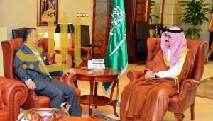 الأمير مشعل بن عبدالعزيز جدة يستقبل القنصل العام البريطاني بجدة