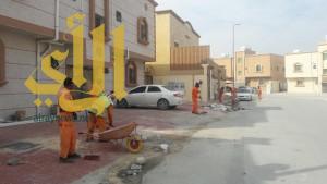 بلدية الجبيل تبدأ بحملة الـ “100” يوم لنظافة محافظة الجبيل