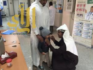 انطلاق حملة التطعيم ضد شلل الاطفال بطريب