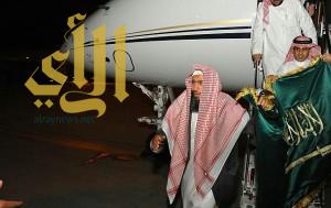 وصول الشراري والغامدي إلى الرياض قادمين من جيبوتي