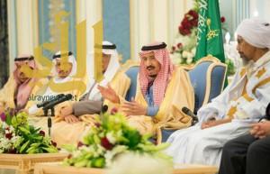 الملك سلمان : نتعاون مع العرب والمسلمين للدفاع عن بلدانهم
