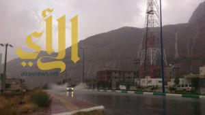 هطول أمطار رعدية على معظم مناطق المملكة