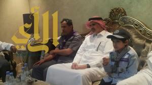 الكشافة يزورون أسرة شهيد الوطن الملازم سعود بن رخيص