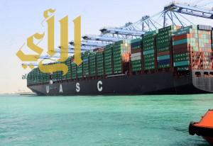 ميناء جدة الإسلامي يستقبل ” النفود ” أكبر سفن نقل الحاويات في العالم