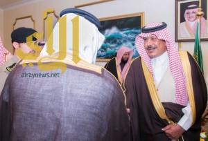 أمير الباحة يستقبل المسؤولين والأهالي بالمنطقة