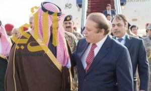 رئيس وزراء باكستان يصل إلى حفر الباطن