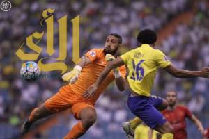 النصر السعودي يتعادل مع لخويا القطري ويتصدر المجموعة الثانية