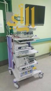 تشغيل جهاز جراحة المناظير بمستشفى محايل العام