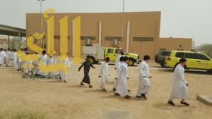 مكتب تعليم شمال الرياض يفتتح خطة الإخلاء الوهمي للمدارس