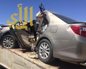 خلال أربعة أيام : الباحة تشهد 33 حادث تصادم وإنقلاب