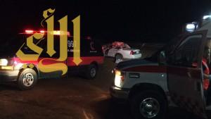 وفاة شخصين وإصابة آخرين بحادث سير على طريق القصيم الرياض