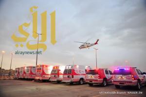 رفع مستوى الاستعداد بالهلال الأحمر بمنطقة الرياض لمواكبة التقلبات الجوية
