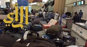 الخطوط السعودية: تعطل سيور «مطار الرياض» سبب تكدّس العفش