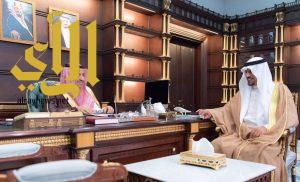 الأمير حسام بن سعود يستقبل رئيس مجلس إدارة غرفة الباحة