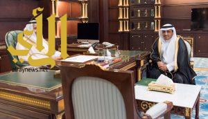 سمو أمير الباحة يستقبل مدير عام المياه بالمنطقة
