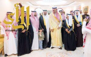 أمير الباحة يزور الشيخ ماجد الصعيري بمنزله ببيده
