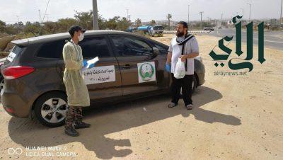 جمعية السلام للإغاثة والطوارئ  تواصل تقديم خدماتها بابها وخميس مشيط
