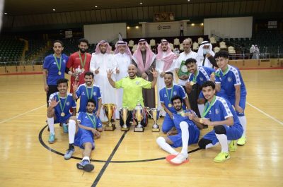 نادي الرياض يتوج ببطولة المملكة في خماسيات كرة القدم للصم
