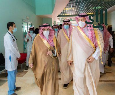 الأمير الدكتور حسام يفتتح المركز الطبي الجامعي بجامعة #الباحة