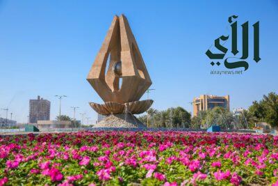 بلدية #الخبر تعزز جمال المحافظة بـ 1.6 مليون زهرة