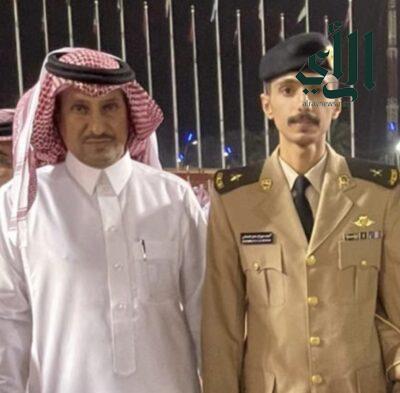 الملازم محمد حسين آل عواض يحتفل بتخرجه