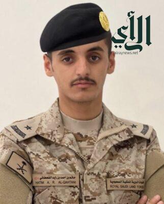 حاتم ال رايد يحتفل بتخرجه برتبة  ملازم من كلية الملك عبدالعزيز الحربية  