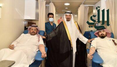 أمير نجران يدشّن حملة التبرع بالدم في إمارة المنطقة