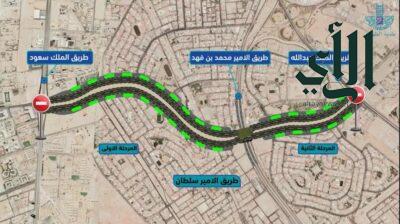 بلدية الظهران تبدأ العمل على صيانة طريق الأمير سلطان بن عبد العزيز بطول 4 كلم
