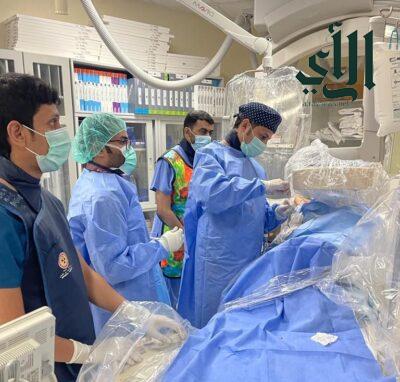انهاء معاناة مريض من البوال الليلي في مستشفى الملك خالد