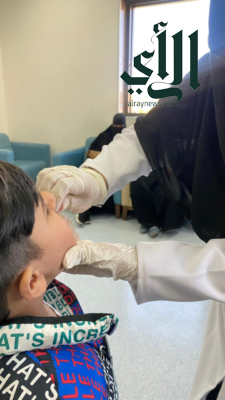 مستشفى أبها للولادة والأطفال يُنفّذ حملة “التطعيم ضد شلل الأطفال”