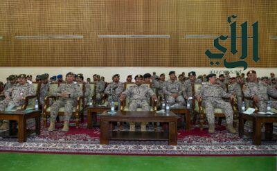 افتتاح دورة الألعاب الرياضية الثامنة عشرة للقوات المسلحة في تبوك
