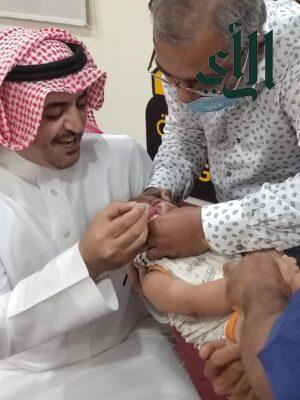 رئيس مركز مسلية يدشن حملتي التطعيم ضد شلل الأطفال والإنفلونزا الموسمية