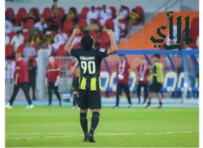 #الاتحاد يفتتح مشواره الآسيوي بثلاثية أجمك