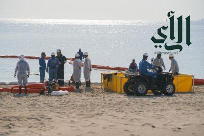 نجاح اختبار احتواء أكثر من 70 ألف برميل في المياه الإقليمية السعودية الخفجي