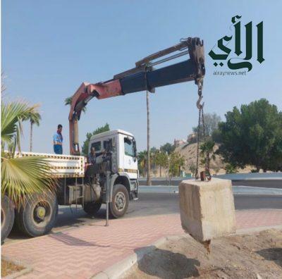 أمانة الشرقية: تزيل عدد 810 من الصبات الخرسانية خلال الربع الثالث لعام ٢٠٢٣م  بمدينة الظهران