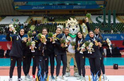 سيدات النصر للكرة الطائرة يحققن ذهبية دورة الألعاب السعودية