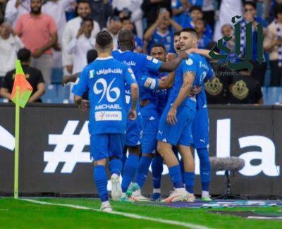 الهلال يتغلب على التعاون بثنائية ويعزز صدارته لدوري روشن