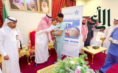 محافظ أبو عريش يدشن حملة التطعيم ضد شلل الأطفال