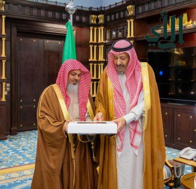 أمير منطقة الباحة يستقبل رئيس وأعضاء فرع الجمعية السعودية لعلوم العمران