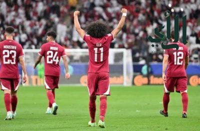 قطر تتغلب على أوزبكستان وتتأهل لنصف نهائي كأس آسيا