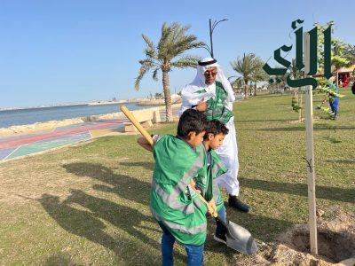 إطلاق مبادرة تشجير كورنيش سيهات ضمن مبادرة السعودية الخضراء