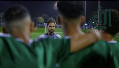 الأخضر تحت 23 يواصل تدريباته في معسكر قطر