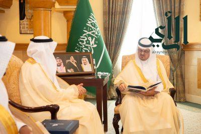 نائب أمير منطقة مكة المكرمة يستقبل الرئيس التنفيذي لبنك التنمية الاجتماعية