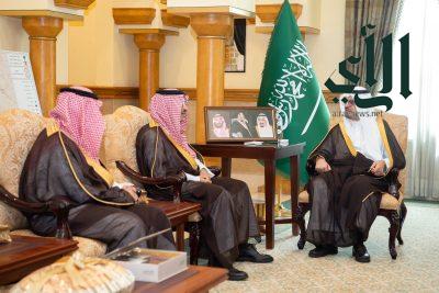 نائب أمير منطقة مكة المكرمة يستقبل معالي محافظ الهيئة العليا للأمن الصناعي